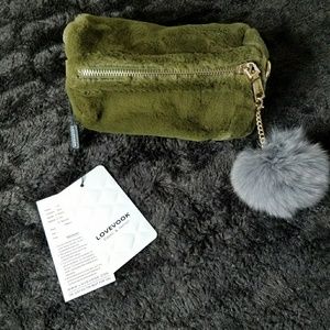 Rabbit Fur Clutch Purse